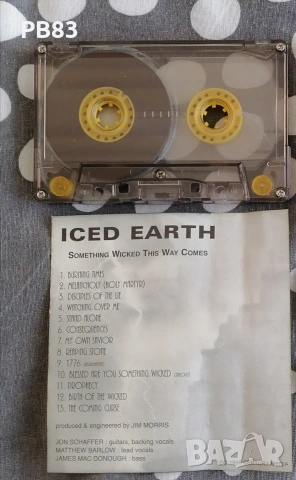 Iced Earth - Something wicked this way comes (Аудио Касета) Heavy Metal , снимка 2 - Аудио касети - 53666591