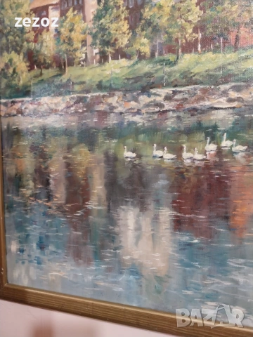 Картина авторска масло , снимка 3 - Картини - 53810343