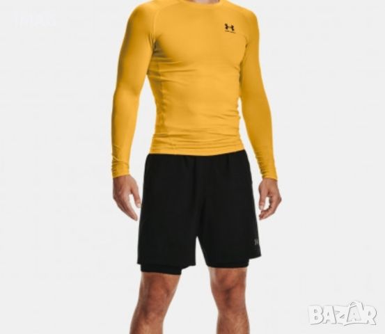 Under Armour XXL Мъжки оригинален къс клин с джоб , снимка 4 - Спортни дрехи, екипи - 46437195