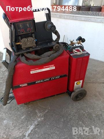 Телоподаващо Lincoln CV420 Mig Mag CO2, снимка 11 - Други машини и части - 54156556