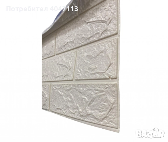 Декоративен 3D тухлен тапет за стени от PE пяна 77х70 см., снимка 8 - Декорация за дома - 51615294