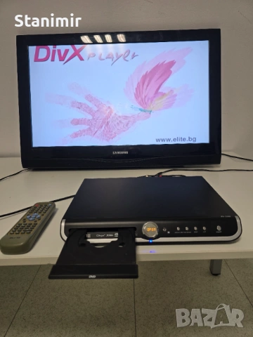 DVD Elite модел PV-374X, снимка 2 - Плейъри, домашно кино, прожектори - 53765302
