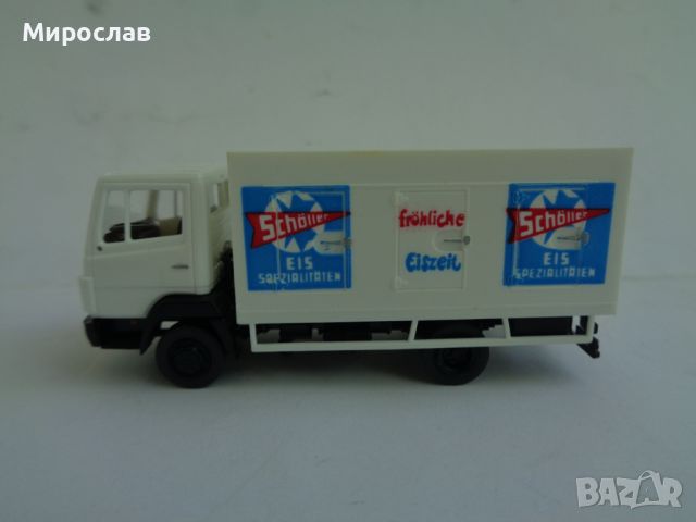 WIKING 1:87 H0 MERCEDES 814 КАМИОН ЗА СЛАДОЛЕД МОДЕЛ, снимка 1 - Колекции - 45357300