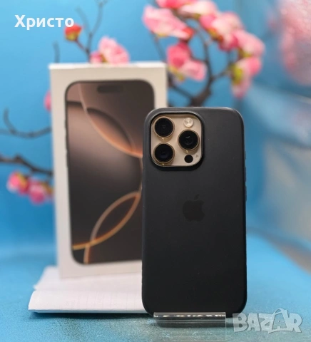ГАРАНЦИОНЕН!!! Apple iPhone 16 Pro, 128GB, 5G, Desert Titanium + адаптер  , снимка 5 - Apple iPhone - 53726039