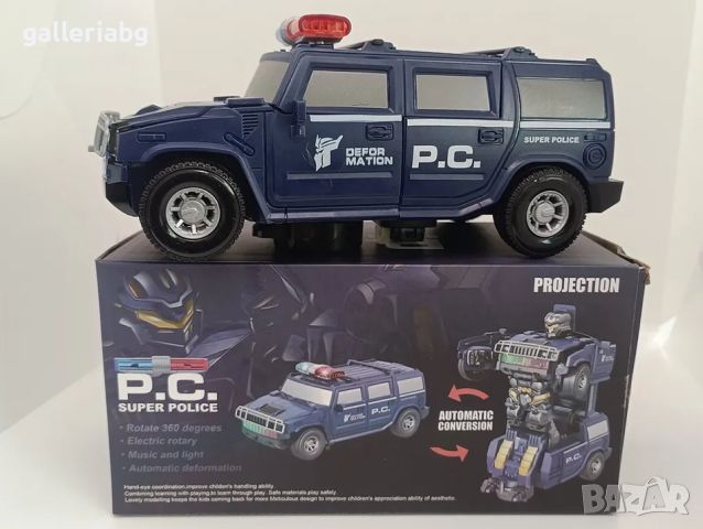 Играчка на робот & джип - Трансформърс 2в1 (Transformers Hummer), снимка 2 - Други - 46364895