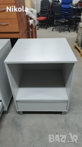 Офис шкаф с чекмедже и рафт за техника или материали 60/60/76см, снимка 6 - Шкафове и рафтове - 51230745