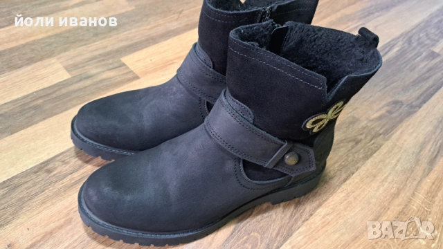 Tomaris-немски кожени дамски боти,нови 41 номер