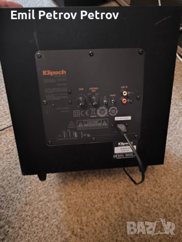 Промо !!! ⭐ ⭐ ⭐ KLIPSCH R-8SW висок клас  субуфер , снимка 5 - Тонколони - 46492737