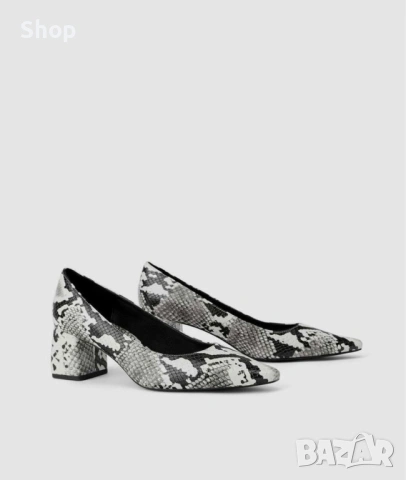 Обувки на ток на Zara , снимка 2 - Дамски обувки на ток - 53838421