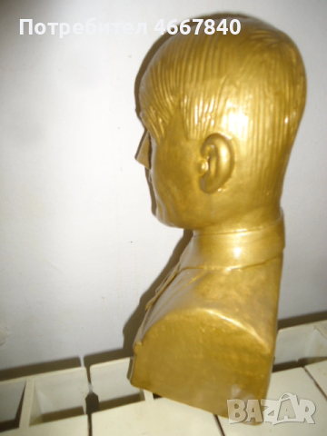 хитлер бюст керамика., снимка 3 - Други ценни предмети - 53224811