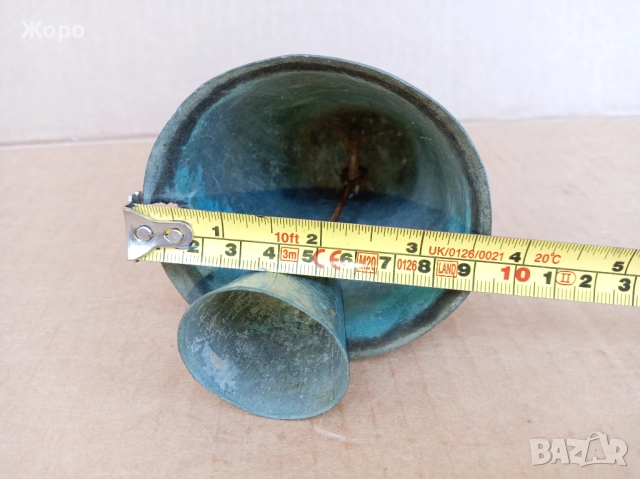 старинен голям бронзов възрожденски чан 19ти век, снимка 5 - Антикварни и старинни предмети - 51738002