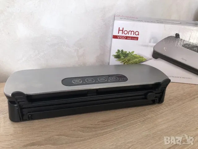 Уред за вакуумиране Homa HVS-1144 Vigo с 10бр. торбички, 110W, снимка 3 - Други - 46933870