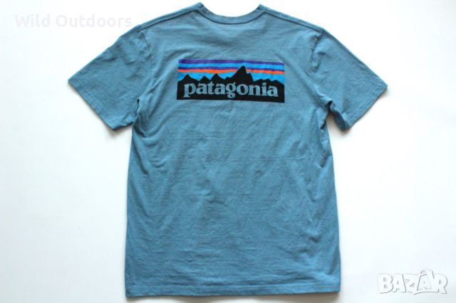 PATAGONIA - мъжка тениска, размер М, снимка 5 - Спортни дрехи, екипи - 46162441