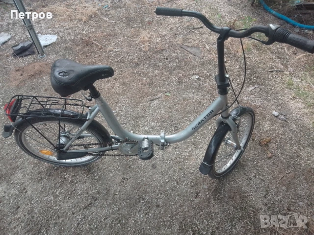 сгъваем велосипед немски с вътрешни скорости тройно сгъваем, снимка 2 - Велосипеди - 50565067