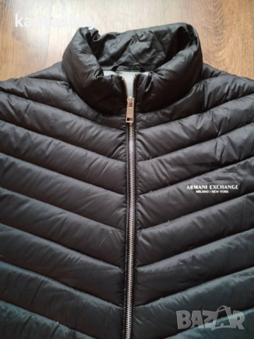 Armani Exchange - страхотно Пухено яке ХЛ, снимка 4 - Якета - 52565909