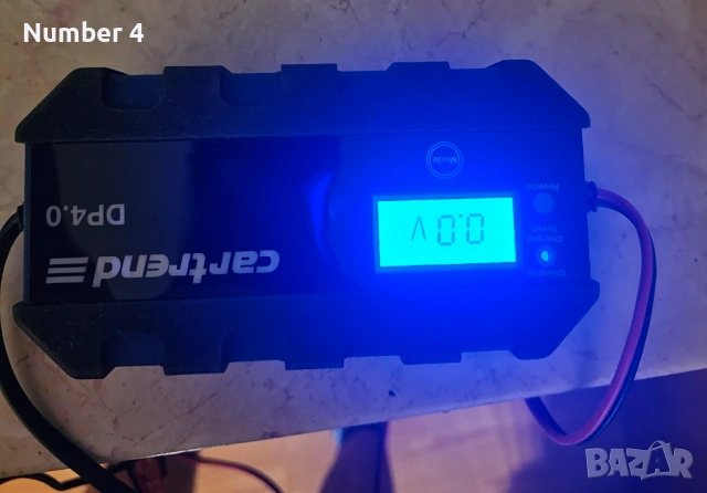 Дигитално зарядно CARTREND DP4.0 - 6V/2A + 12V 2A/4A