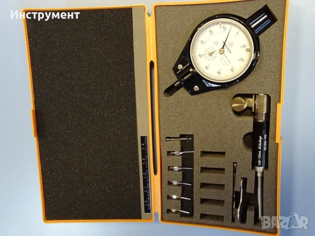 Вътромер 2-точков Mitutoyo 526-173 2-point Inside Measuring Instrument 0.95-1.55mm, снимка 8 - Други инструменти - 50827686