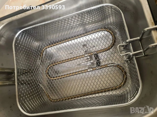 Фритюрник с мазнина - 3л, използван, снимка 3 - Фритюрници - 53817996