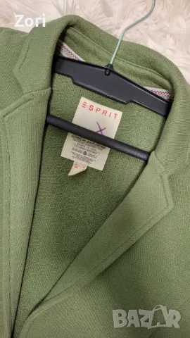 Зелено сако със 7/8 дължина на ръкава , снимка 5 - Сака - 49747672