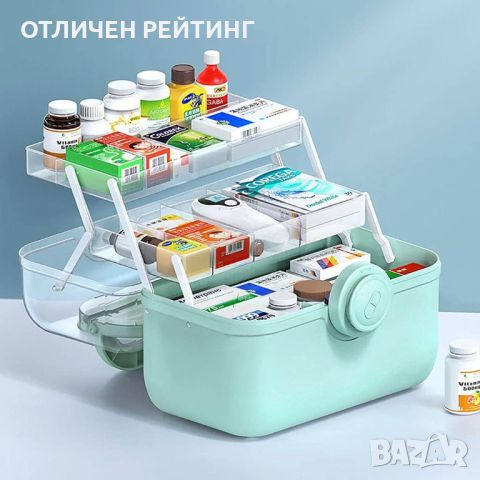 Мобилна аптечка за лекарства за пътуване, къмпинг, почивка, снимка 3 - Други - 45312071