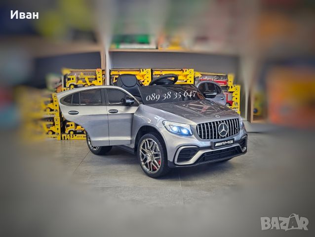 ТОП ЦЕНА!НОВО!Акумулаторен джип MERCEDES GLC с 12Vбатерия,EVA гуми, снимка 3 - Детски велосипеди, триколки и коли - 39194777