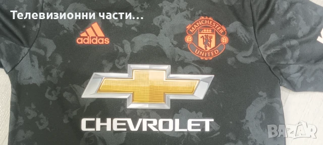 Оригинална футболна тениска Manchester United Daniel James #21 трети екип сезон 2019/2020 ED7390, снимка 11 - Тениски - 50595792