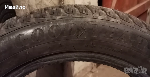 Продавам 2 броя зимни гуми 205.55.16 на 1 сезон дот 2019 Goodyear , снимка 4 - Гуми и джанти - 53041200