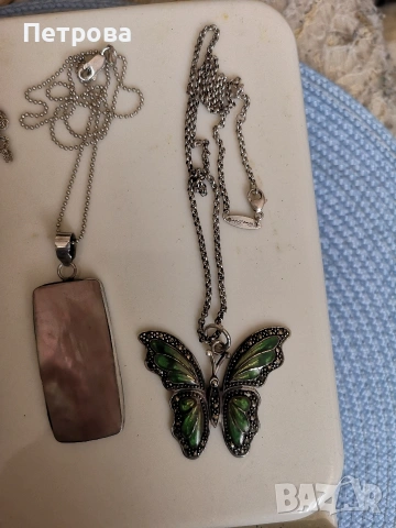 лот сребърни медальони. , снимка 2 - Колиета, медальони, синджири - 54022238