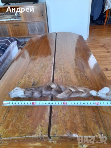 Стара плитка естествена коса #19, снимка 2 - Други ценни предмети - 51074992