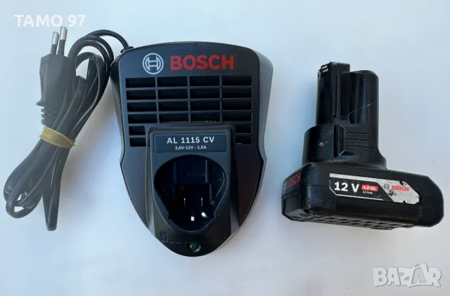 BOSCH GSB 12V-15 - Акумулаторен ударен винтоверт 12V 4.0Ah, снимка 6 - Винтоверти - 48367963