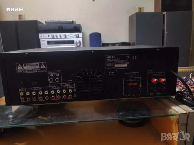 Akai AM-1100, снимка 6 - Ресийвъри, усилватели, смесителни пултове - 53978242