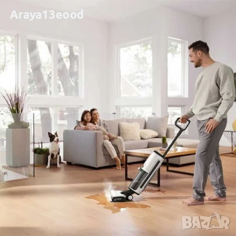 Безжична прахосмукачка с пара Tineco Floor ONE S7 Steam - 3 в 1 почистване за твърди настилки, снимка 9 - Прахосмукачки - 53783993