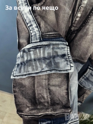 Мъжки Двуцветни Къси Дънки Код moskito17, снимка 3 - Къси панталони - 53839746