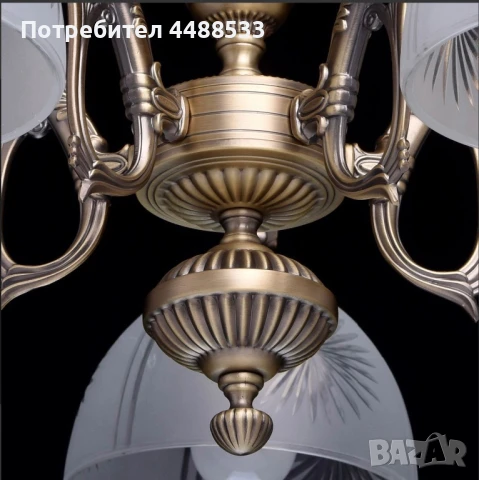 Полилей с 5 чашами нов, снимка 2 - Полилеи - 50573084