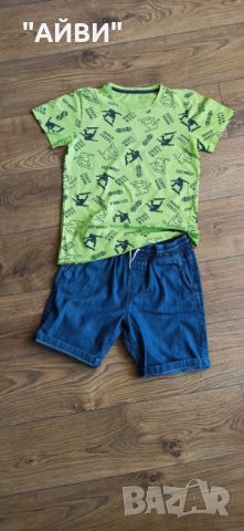 Къси дънки и тениски на ZARA и H&M, снимка 8 - Детски къси панталони - 45405282