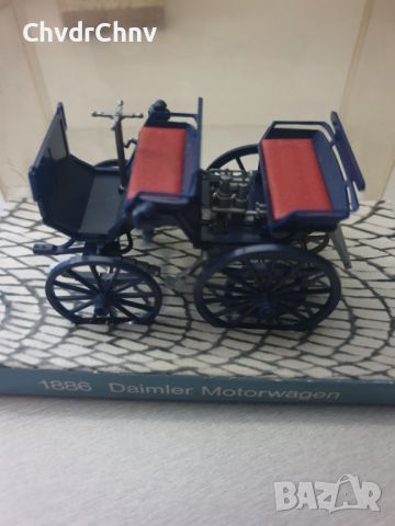 НОВА винтидж колекционерска количка/мерцедес модел 1886 DAIMLER-MOTORWAGEN, снимка 2 - Колекции - 46749581