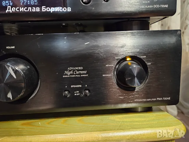 Denon PMA 720AE+Denon DCD 720AE, снимка 4 - Ресийвъри, усилватели, смесителни пултове - 49392755