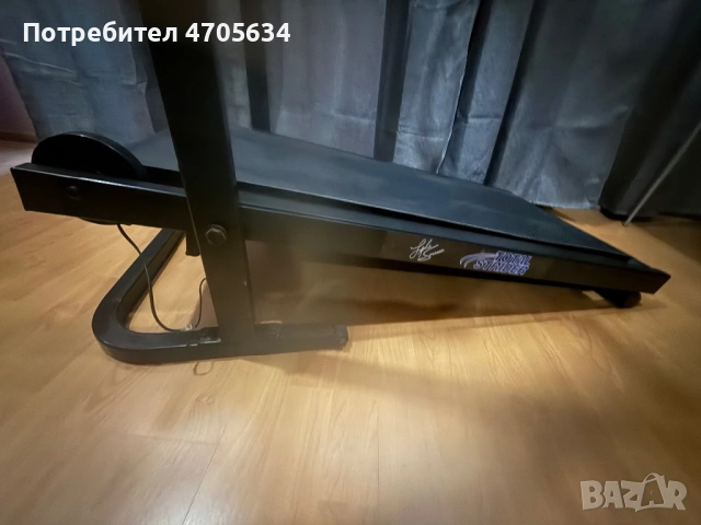 Сгъваема механична бягаща пътека TOTAL STRIDER-отлично състояние, снимка 6 - Фитнес уреди - 53060543