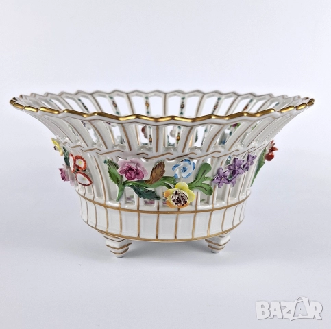 Ажурена фруктиера - Carl Thieme, Potschappel, Dresden