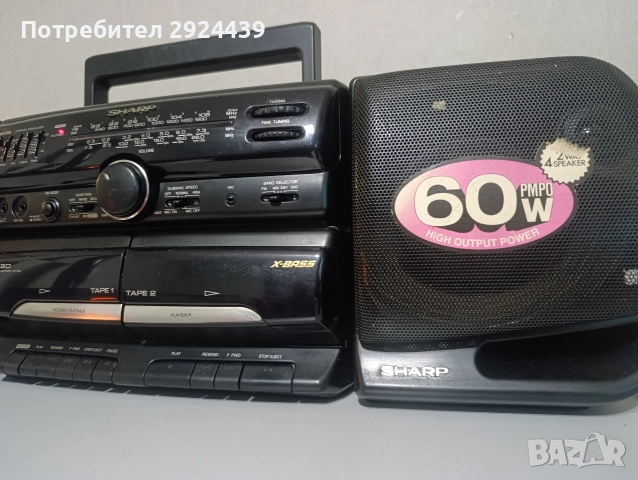 SHARP. VF-930Z, снимка 5 - Радиокасетофони, транзистори - 52642422
