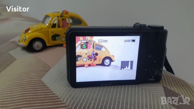 Sony Cyber-shot DSC-H55  - 14.1 MPx, снимка 5 - Фотоапарати - 54117639