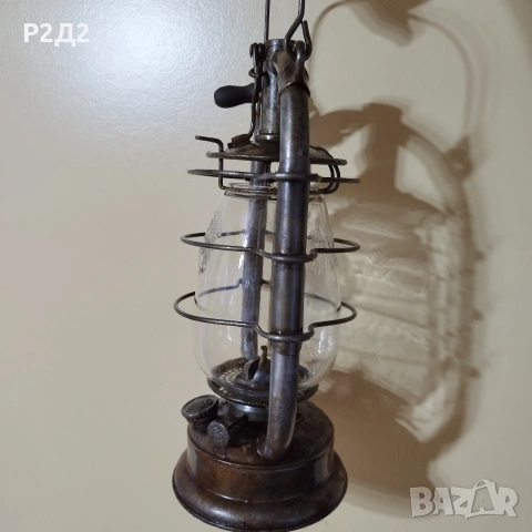 стар газен фенер FEUERHAND 423, снимка 2 - Антикварни и старинни предмети - 53658905