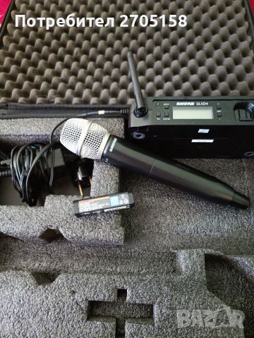 shure GLXD4 шур микрофон безжичен , снимка 1 - Други - 46242641