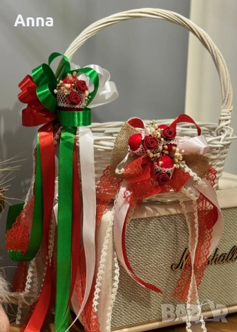 Великденска кошница 🤍💚♥️🐣🌷