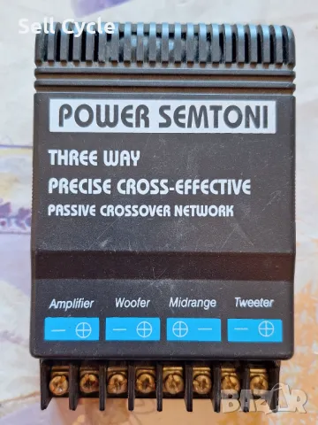 ✅CROSSOVER ЗА ТОНКОЛОНИ POWER SEMTONI 3-WAY ЗА КОЛА❗