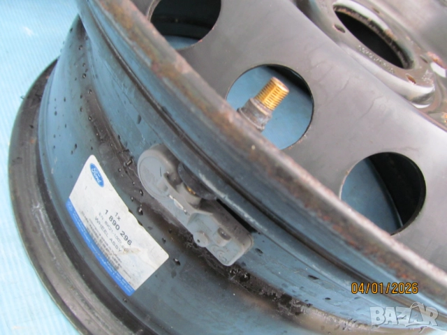   Железни Джанти подходящи за Форд Транзит Къстъм 5x160 , 15 цола, снимка 9 - Гуми и джанти - 52985748