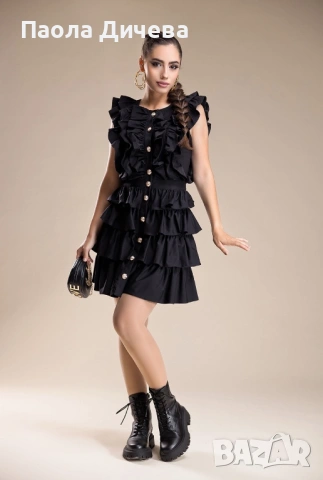 Рокля Lucy в черно