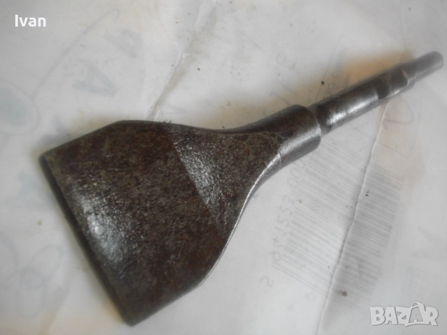 Старо качество масивно немско длето шпакла 137мм за стъргане стържене дърво/бетон за машина скрепер