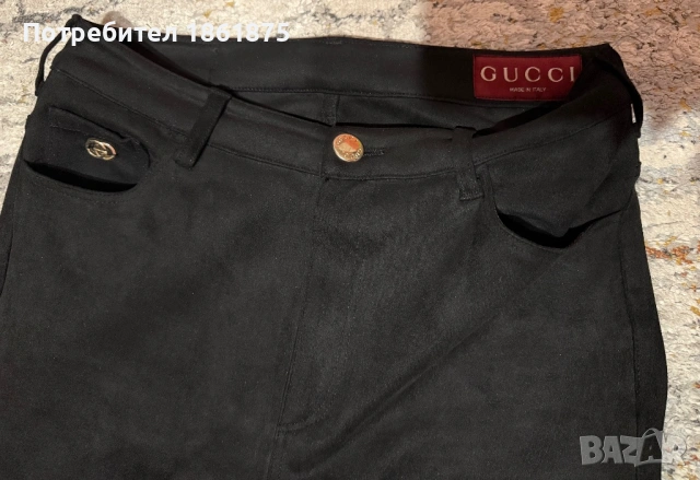 Жесток панталон GUCCI 