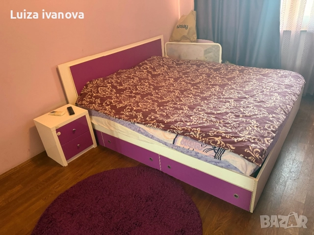 Спален комплект+ матрак, снимка 7 - Спални и легла - 52525001